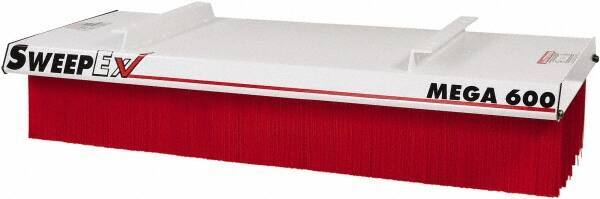 Sweepex - 12" Long x 60" Wide Sweeper Accessory - Stiff Polypropylene Bristles - Industrial Tool & Supply