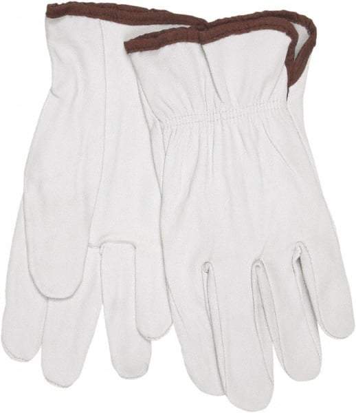 MCR Safety - Leather Work Gloves - Industrial Tool & Supply