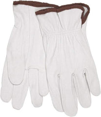 MCR Safety - Leather Work Gloves - Industrial Tool & Supply