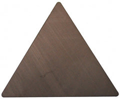 TPG322-T0525 HC2 Ceramic Turning Insert Al2O3/TiC Finish, 3/8″ Inscribed Circle, 1/32″ Corner Radius, 60° Triangle