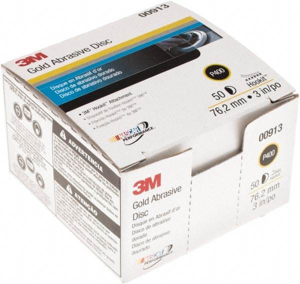 3M - Hook & Loop Disc - Super Fine Grade - Industrial Tool & Supply