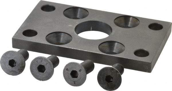 Schrader Bellows - Hydraulic Cylinder Flange Mounting Kit - 1-1/2" Bore - Industrial Tool & Supply