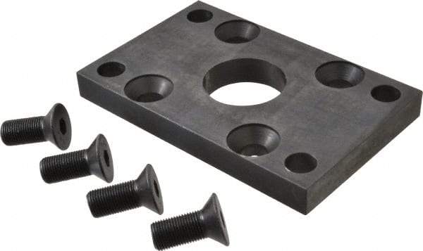 Schrader Bellows - Hydraulic Cylinder Flange Mounting Kit - 3-1/4" Bore - Industrial Tool & Supply