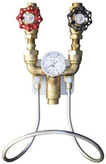 SuperKlean - 150 Max psi, Brass Water Mixing Valve & Unit - FNPT End Connections - Industrial Tool & Supply