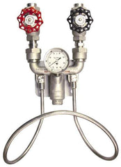 SuperKlean - 150 Max psi, Stainless Steel Water Mixing Valve & Unit - FNPT End Connections - Industrial Tool & Supply