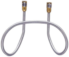 SuperKlean - Air & Water Hose Rack - Stainless Steel Bolts & Brass End Fittings - Industrial Tool & Supply