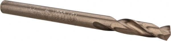 Cleveland - 4.09956mm 135° Spiral Flute Cobalt Screw Machine Drill Bit - Industrial Tool & Supply