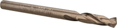 Cleveland - 4.09956mm 135° Spiral Flute Cobalt Screw Machine Drill Bit - Industrial Tool & Supply