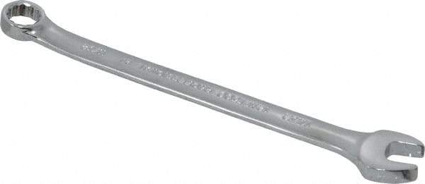 Proto - 11/32" 12 Point Offset Combination Wrench - 15° Offset Angle, 5-5/8" OAL, Steel, Chrome Finish - Industrial Tool & Supply