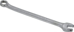 Proto - 11/32" 12 Point Offset Combination Wrench - 15° Offset Angle, 5-5/8" OAL, Steel, Chrome Finish - Industrial Tool & Supply