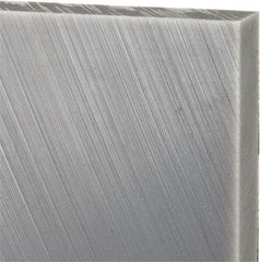 Made in USA - 1/2" Thick x 12" Wide x 1' Long, Polyethylene (UHMW) Sheet - Black, Oil-Filled Grade - Industrial Tool & Supply