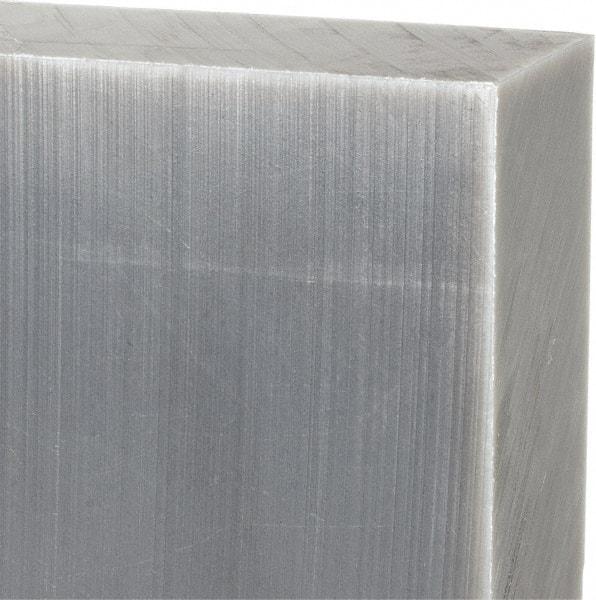 Made in USA - 1" Thick x 12" Wide x 1' Long, Polyethylene (UHMW) Sheet - Black, Oil-Filled Grade - Industrial Tool & Supply