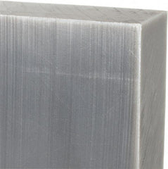 Made in USA - 1" Thick x 12" Wide x 2' Long, Polyethylene (UHMW) Sheet - Black, Oil-Filled Grade - Industrial Tool & Supply