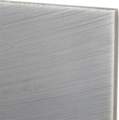 Made in USA - 1/4" Thick x 12" Wide x 3' Long, Polyethylene (UHMW) Sheet - Black, Oil-Filled Grade - Industrial Tool & Supply
