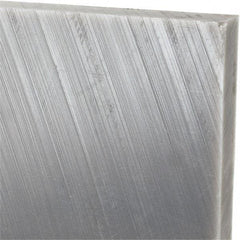Made in USA - 3/8" Thick x 12" Wide x 3' Long, Polyethylene (UHMW) Sheet - Black, Oil-Filled Grade - Industrial Tool & Supply