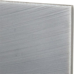 Made in USA - 1/4" Thick x 24" Wide x 2' Long, Polyethylene (UHMW) Sheet - Black, Oil-Filled Grade - Industrial Tool & Supply