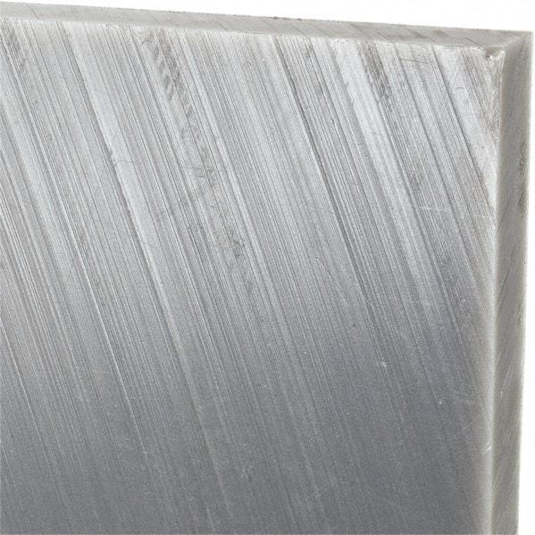 Made in USA - 3/8" Thick x 24" Wide x 2' Long, Polyethylene (UHMW) Sheet - Black, Oil-Filled Grade - Industrial Tool & Supply
