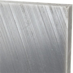 Made in USA - 3/8" Thick x 24" Wide x 2' Long, Polyethylene (UHMW) Sheet - Black, Oil-Filled Grade - Industrial Tool & Supply