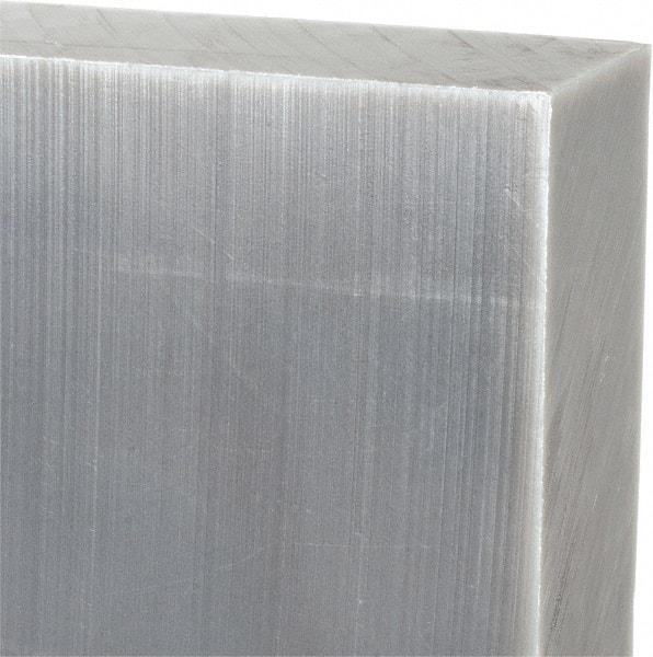 Made in USA - 1" Thick x 24" Wide x 3' Long, Polyethylene (UHMW) Sheet - Black, Oil-Filled Grade - Industrial Tool & Supply