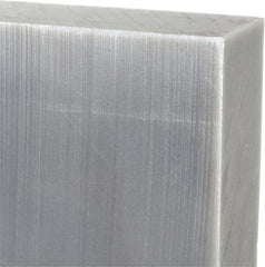 Made in USA - 1" Thick x 24" Wide x 3' Long, Polyethylene (UHMW) Sheet - Black, Oil-Filled Grade - Industrial Tool & Supply