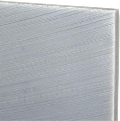 Made in USA - 1/4" Thick x 24" Wide x 4' Long, Polyethylene (UHMW) Sheet - Black, Oil-Filled Grade - Industrial Tool & Supply