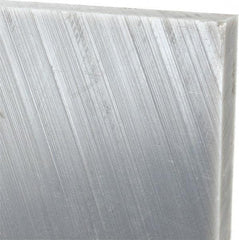 Made in USA - 3/8" Thick x 24" Wide x 4' Long, Polyethylene (UHMW) Sheet - Black, Oil-Filled Grade - Industrial Tool & Supply