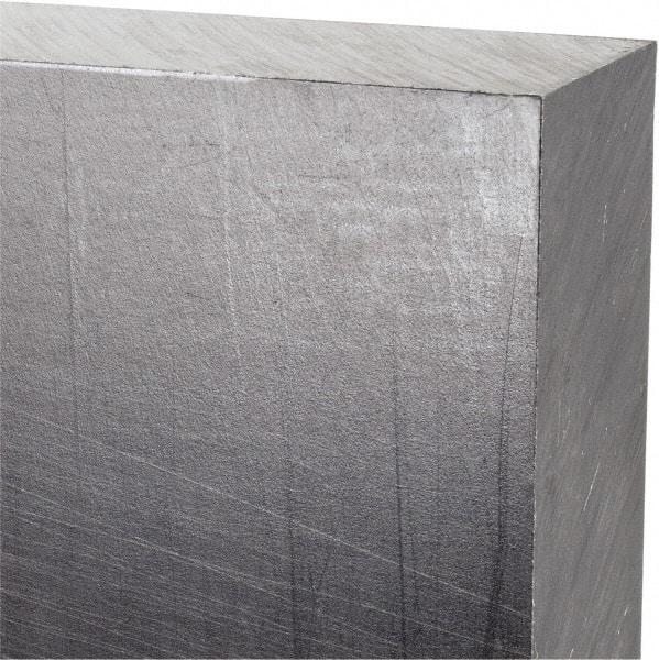 Made in USA - 1" Thick x 24" Wide x 2' Long, Polyethylene (UHMW) Sheet - Black, Antistatic Grade - Industrial Tool & Supply