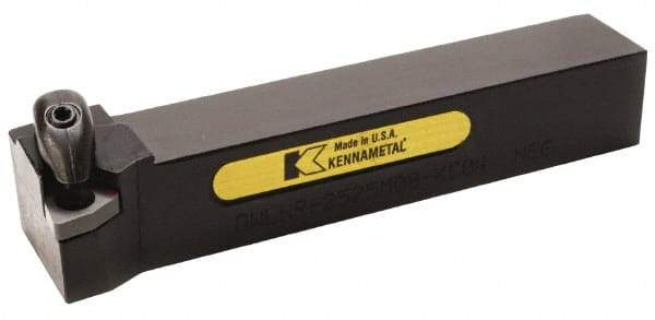 Kennametal - DWLN, Left Hand Cut, 5° Lead Angle, 20mm Shank Height x 20mm Shank Width, Negative Rake Indexable Turning Toolholder - 125mm OAL, WN.. Insert Compatibility, Series Kenclamp - Industrial Tool & Supply