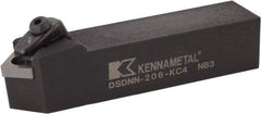 Kennametal - DSDN, Neutral Cut, 45° Lead Angle, 1-1/4" Shank Height x 1-1/4" Shank Width, Negative Rake Indexable Turning Toolholder - 6" OAL, SN..643 Insert Compatibility, Series Kenloc - Industrial Tool & Supply