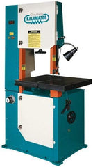 Clausing - 20 Inch Throat Capacity, Variable Speed Pulley Vertical Bandsaw - 50 to 5200 SFPM, 3 HP, Three Phase - Industrial Tool & Supply