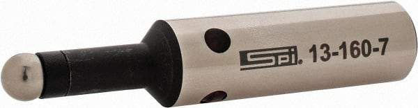 SPI - 0.4" Head Diam, 3/4" Shank, Single End, Electronic Edge Finder - Accurate to 0.0004", Ball Contact - Industrial Tool & Supply