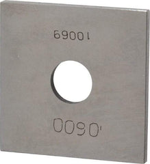 Value Collection - 0.06" Square Steel Gage Block - Accuracy Grade 0 - Industrial Tool & Supply