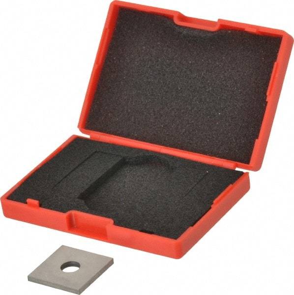 Value Collection - 0.1001" Square Steel Gage Block - Accuracy Grade 0, Includes NIST Traceability Certification - Industrial Tool & Supply