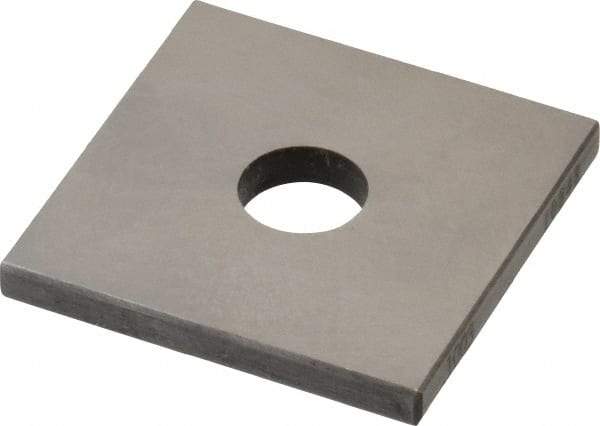 Value Collection - 0.1003" Square Steel Gage Block - Accuracy Grade 0, Includes NIST Traceability Certification - Industrial Tool & Supply