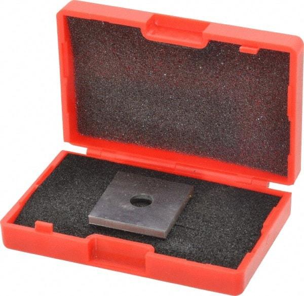 Value Collection - 0.108" Square Steel Gage Block - Accuracy Grade 0, Includes NIST Traceability Certification - Industrial Tool & Supply