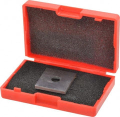 Value Collection - 0.108" Square Steel Gage Block - Accuracy Grade 0, Includes NIST Traceability Certification - Industrial Tool & Supply