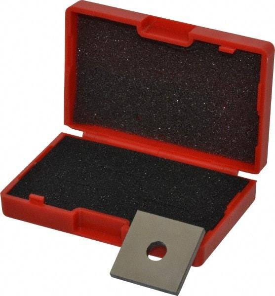 Value Collection - 0.114" Square Steel Gage Block - Accuracy Grade 0, Includes NIST Traceability Certification - Industrial Tool & Supply