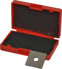 Value Collection - 0.116" Square Steel Gage Block - Accuracy Grade 0, Includes NIST Traceability Certification - Industrial Tool & Supply