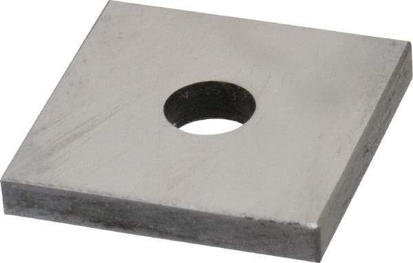 Value Collection - 0.137" Square Steel Gage Block - Accuracy Grade 0, Includes NIST Traceability Certification - Industrial Tool & Supply