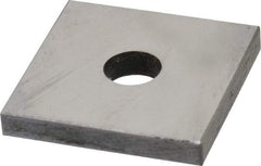 Value Collection - 0.137" Square Steel Gage Block - Accuracy Grade 0, Includes NIST Traceability Certification - Industrial Tool & Supply