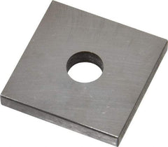 Value Collection - 0.138" Square Steel Gage Block - Accuracy Grade 0, Includes NIST Traceability Certification - Industrial Tool & Supply