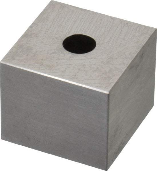 Value Collection - 0.8" Square Steel Gage Block - Accuracy Grade 0, Includes NIST Traceability Certification - Industrial Tool & Supply