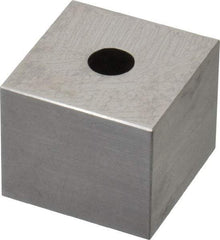 Value Collection - 0.8" Square Steel Gage Block - Accuracy Grade 0, Includes NIST Traceability Certification - Industrial Tool & Supply