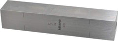 Mitutoyo - 5" Square Steel Gage Block - Accuracy Grade 0, Includes Certificate of Inspection - Industrial Tool & Supply