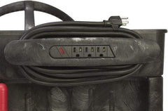 Rubbermaid - 13-3/8" Long x 2-3/8" High, Cart Outlet Power Strip - Use with FG450088, FG451288, FG451388, FG452010, FG452088, FG453288, FG453388, FG454600, FG454610, FG454888 - Industrial Tool & Supply