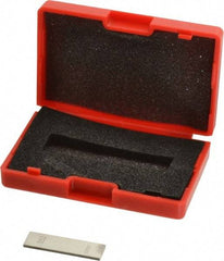 Value Collection - 0.052" Rectangular Steel Gage Block - Accuracy Grade 0 - Industrial Tool & Supply