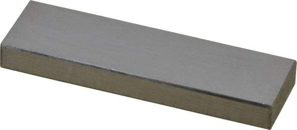 Value Collection - 0.125" Rectangular Steel Gage Block - Accuracy Grade 0, Includes NIST Traceability Certification - Industrial Tool & Supply