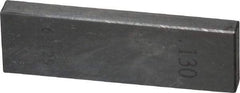 Value Collection - 0.13" Rectangular Steel Gage Block - Accuracy Grade 0, Includes NIST Traceability Certification - Industrial Tool & Supply