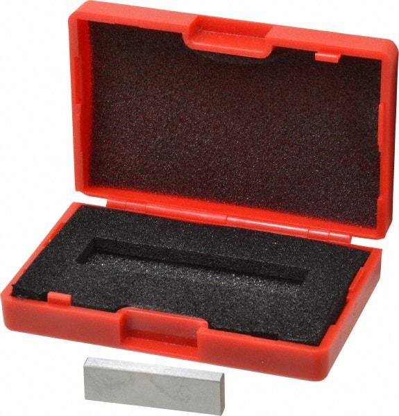 Value Collection - 0.137" Rectangular Steel Gage Block - Accuracy Grade 0, Includes NIST Traceability Certification - Industrial Tool & Supply