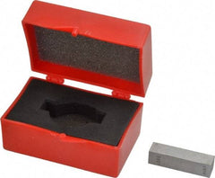 Value Collection - 0.35" Rectangular Steel Gage Block - Accuracy Grade 0, Includes NIST Traceability Certification - Industrial Tool & Supply